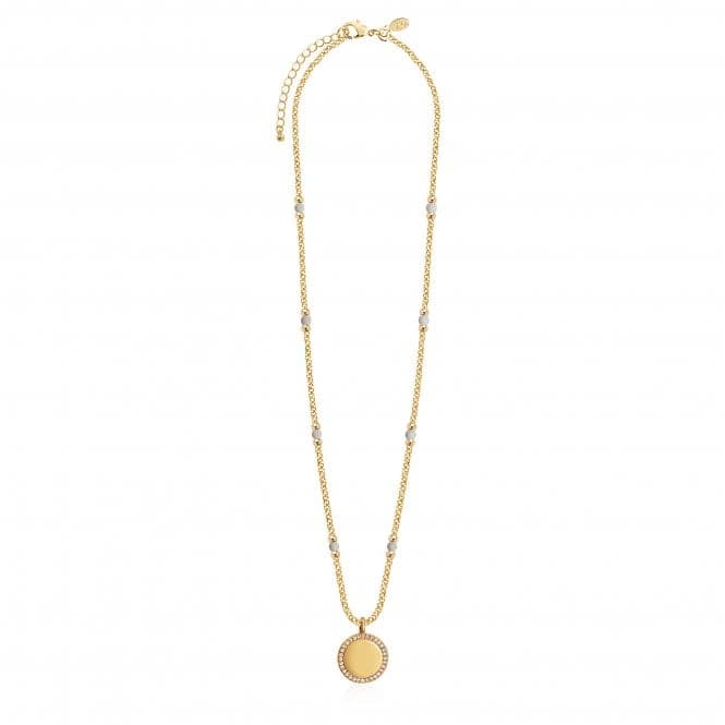 Wellness Gems Gold Howlite 45cm With 5cm Extender Necklace 3851Joma Jewellery3851