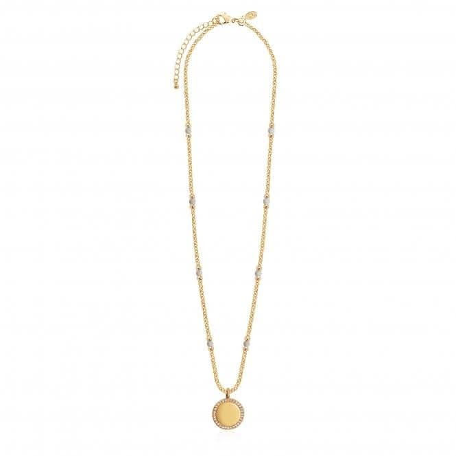 Wellness Gems Gold Howlite 45cm With 5cm Extender Necklace 3851Joma Jewellery3851