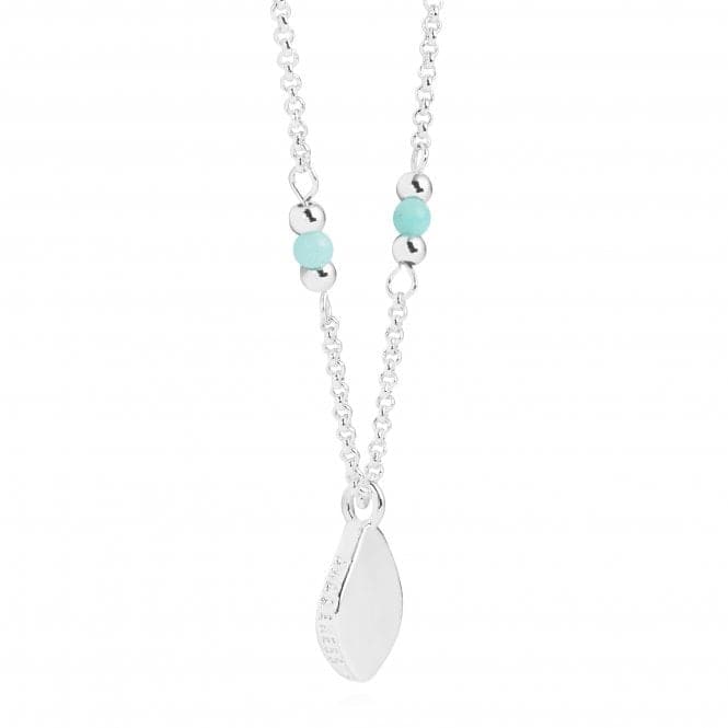 Wellness Gems Silver Amazonite 45cm + 5cm Extender Necklace 4229Joma Jewellery4229