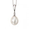 White Gold Pearl Diamond Pendant GP2018WElements GoldGP2018W