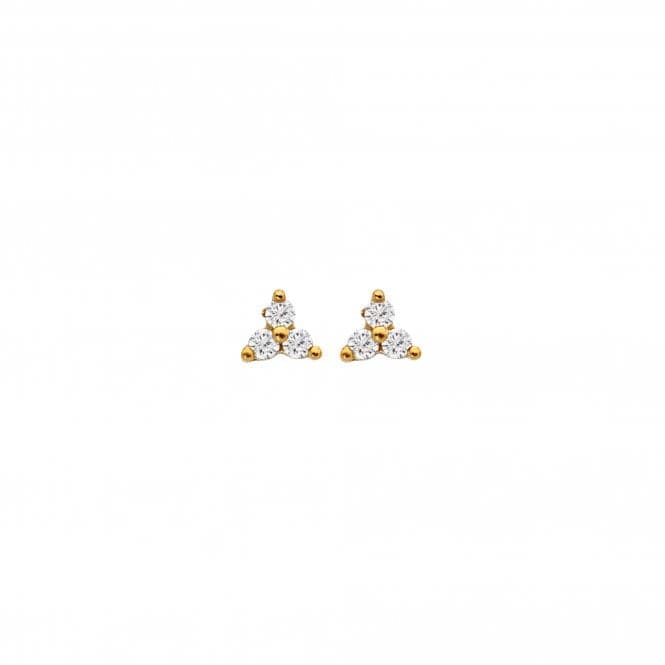 White Topaz Micro Stud Earrings DE753Hot Diamonds x Jac JossaDE753