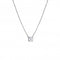 White Topaz Solitaire Necklace DN167Hot DiamondsDN167
