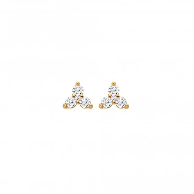 White Topaz Stud Earrings DE759Hot Diamonds x Jac JossaDE759
