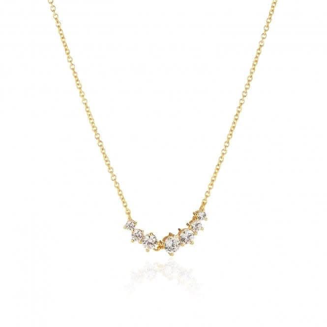White Zirconia Belluno Necklace SJ - N42123 - CZ - SGSif JakobsSJ - N42123 - CZ - SG