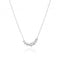 White Zirconia Belluno Necklace SJ - N42123 - CZ - SSSif JakobsSJ - N42123 - CZ - SS