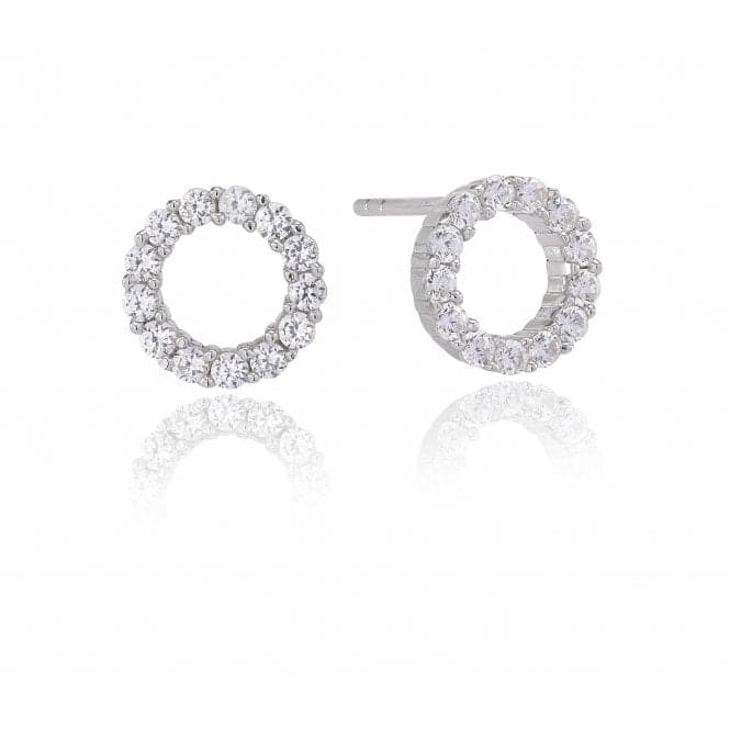 White Zirconia Biella Uno Piccolo Earrings SJ - E337 - CZSif JakobsSJ - E337 - CZ