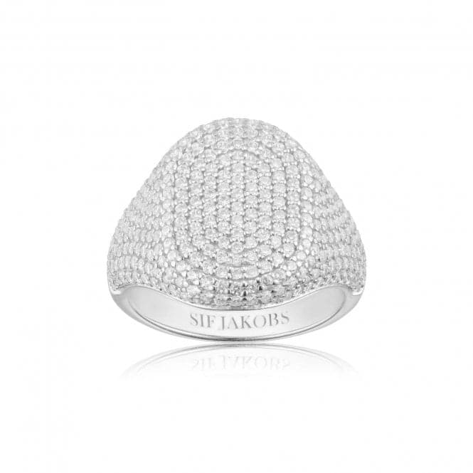 White Zirconia Capizzi Ring SJ - R42240 - CZSif JakobsSJ - R42240 - CZ - 50