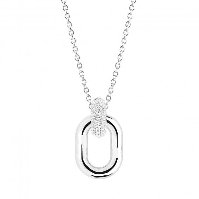 White Zirconia Capri Due Pendant SJ - P62018 - CZ - SS45 - 60Sif JakobsSJ - P62018 - CZ - SS45 - 60