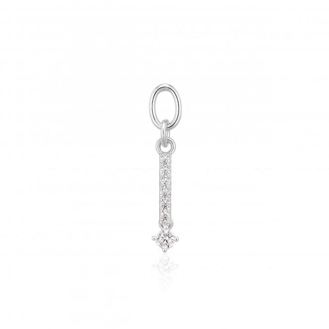 White Zirconia Circolo Lungo Earring Charm SJ - CH2373 - CZSif JakobsSJ - CH2373 - CZ