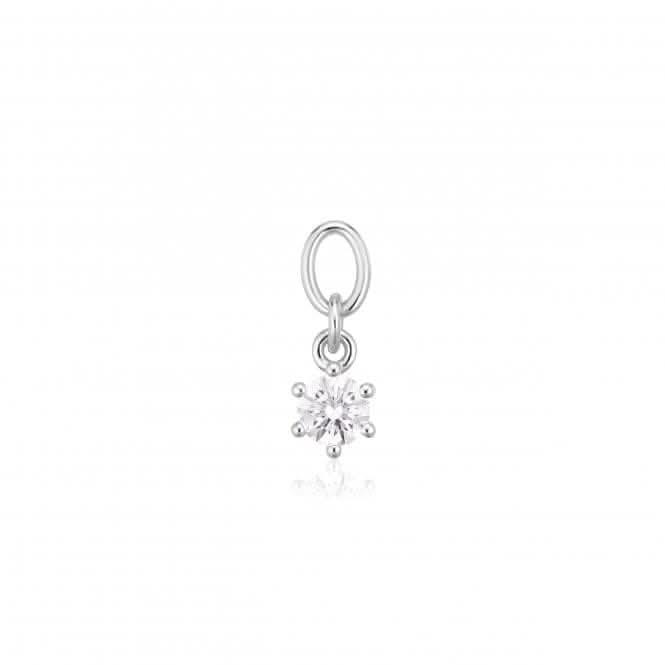 White Zirconia Circolo Uno Earring Charm SJ - CH2371 - CZSif JakobsSJ - CH2371 - CZ