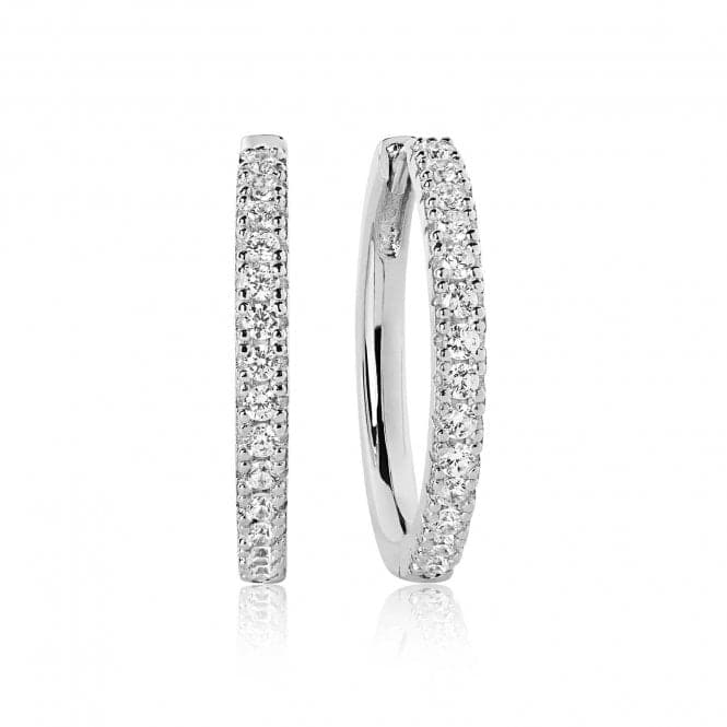 White Zirconia Ellera Grande Earrings SJ - E2869 - CZSif JakobsSJ - E2869 - CZ