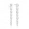 White Zirconia Ellisse Lungo Otto Earrings SJ - E2324 - CZSif JakobsSJ - E2324 - CZ