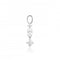 White Zirconia Pendolo Tre Earring Charm SJ - CH2374 - CZSif JakobsSJ - CH2374 - CZ