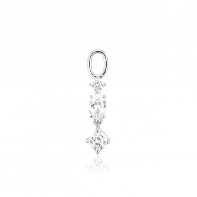 White Zirconia Pendolo Tre Earring Charm SJ - CH2374 - CZSif JakobsSJ - CH2374 - CZ