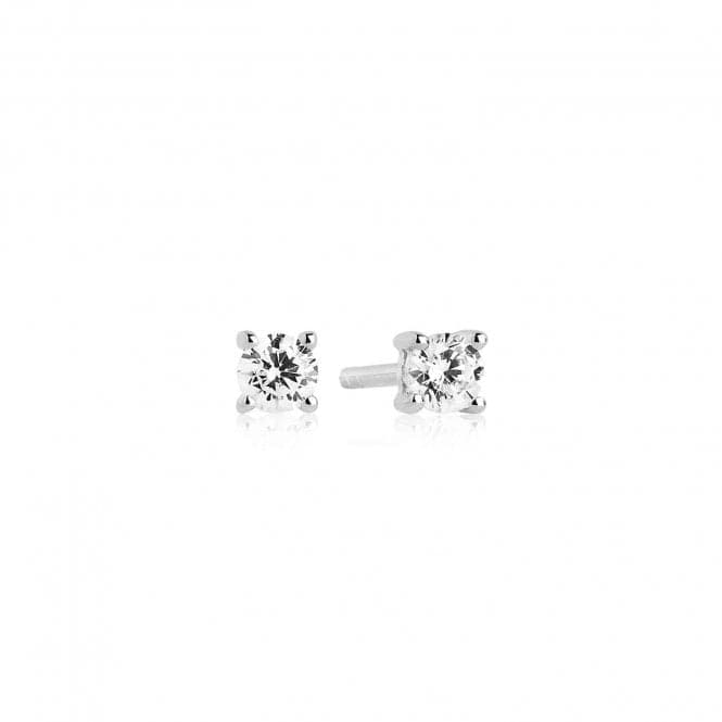 White Zirconia Princess Piccolo Earrings SJ - E3MMRD - CZSif JakobsSJ - E3MMRD - CZ