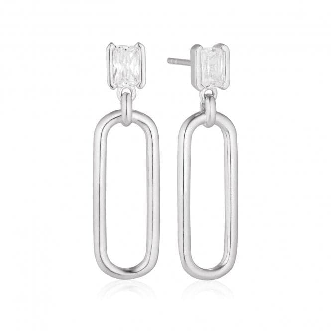 White Zirconia Roccanova Lungo Earrings SJ - E42256 - CZSif JakobsSJ - E42256 - CZ