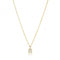 White Zirconia Roccanova Piccolo Necklace SJ - N42260 - CZ - YGSif JakobsSJ - N42260 - CZ - YG
