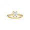 White Zirconia Roccanova Piccolo Ring SJ - R42266 - CZ - YGSif JakobsSJ - R42266 - CZ - YG - 50