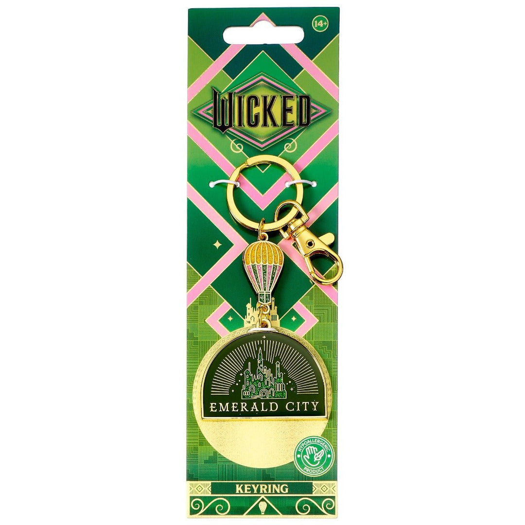 Wicked Emerald City Hot Air Balloon Keyring WKK00002WickedWKK00002