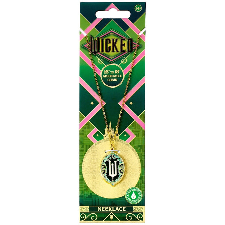 Wicked W Green Emerald City Necklace WKN00005WickedWKN00005