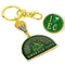 Wicked Emerald City Hot air Balloon Keyring & Pin badge Gift Set WKGS0003