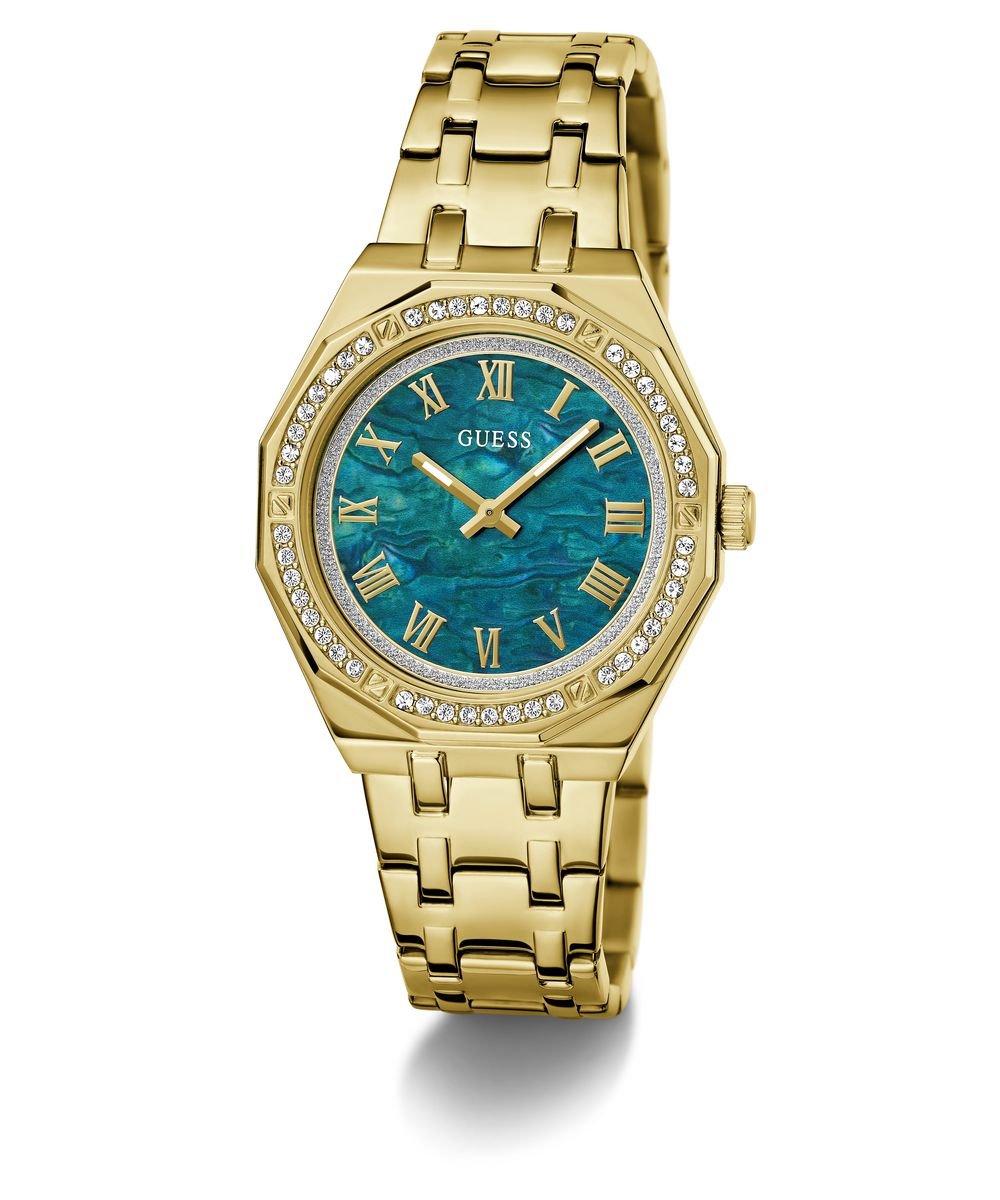 Women's Gold Green Desire Watch GW0770L2Guess WatchesGW0770L2