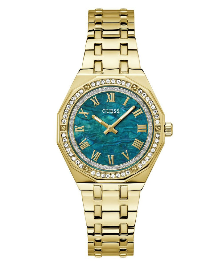 Women's Gold Green Desire Watch GW0770L2Guess WatchesGW0770L2