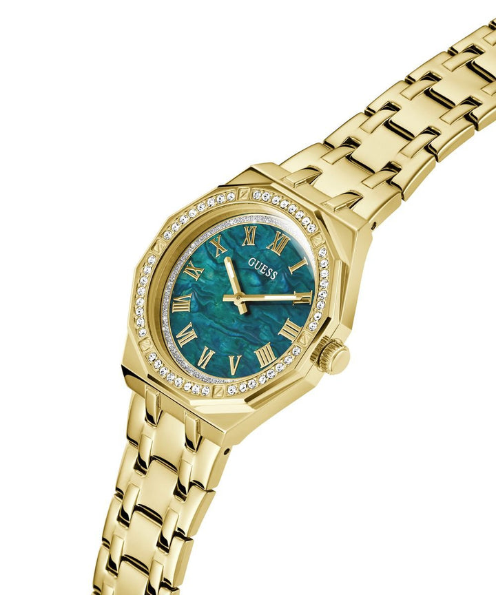 Women's Gold Green Desire Watch GW0770L2Guess WatchesGW0770L2