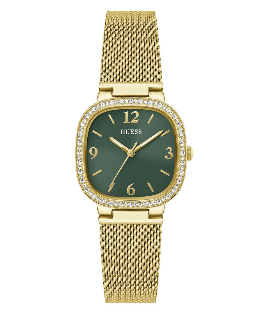 Women's Gold Green Tapestry Watch GW0354L5Guess WatchesGW0354L5