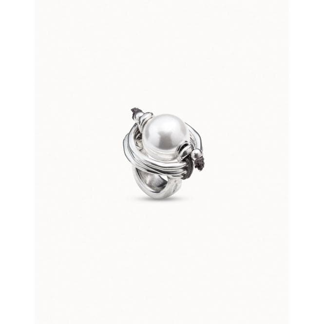 Woow! White Pearl Pearl Shell RingUNOde50ANI0390BPLMTL0M