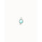 Wow! Charm Turquoise Natural Stone Charm PiercingUNOde50CHP0040AZUMTL0U