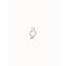 Wow! Charm White Pearl Shell Charm PiercingUNOde50CHP0040BPLMTL0U