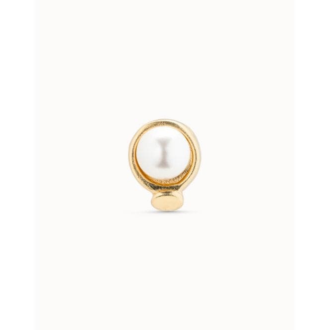 Wow! Stud White Pearl Shell PiercingUNOde50PIE0014BPLORO0U