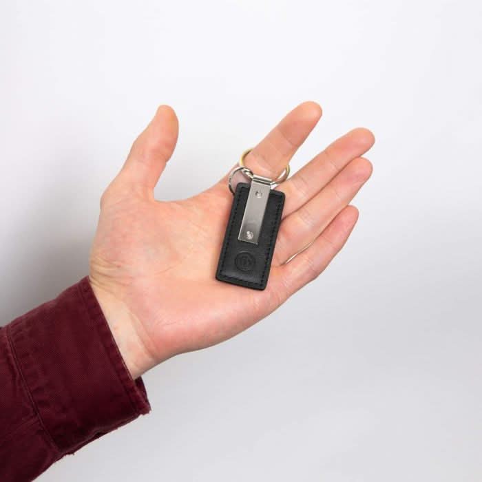 Fred Bennett Black Microfiber Key Chain Y2625