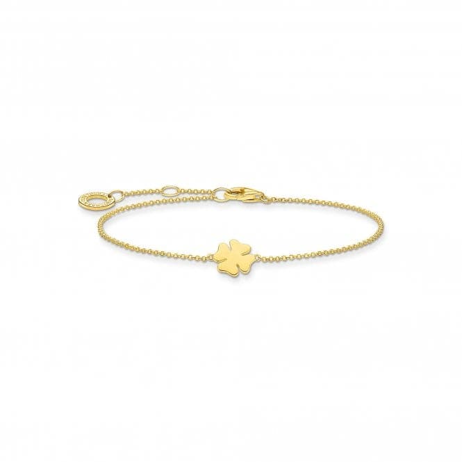 Yellow Gold Cloverleaf Bracelet A1990 - 413 - 39 - L19vThomas Sabo Charm Club CharmingA1990 - 413 - 39 - L19v