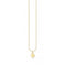 Yellow Gold Cloverleaf Necklace 45cm KE2037 - 413 - 39 - L45vThomas Sabo Charm Club CharmingKE2037 - 413 - 39 - L45v