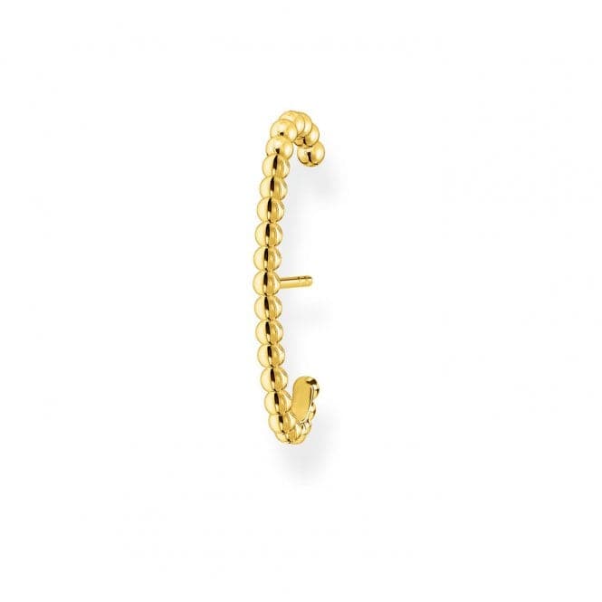 Yellow Gold Dot Arch Single Ear Stud H2154 - 413 - 39Thomas Sabo Charm Club CharmingH2154 - 413 - 39