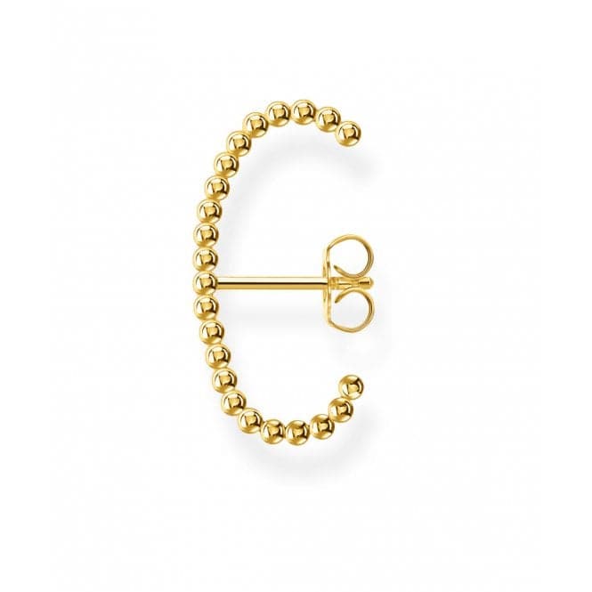 Yellow Gold Dot Arch Single Ear Stud H2154 - 413 - 39Thomas Sabo Charm Club CharmingH2154 - 413 - 39