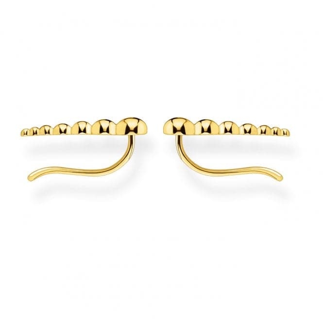 Yellow Gold Dot Ear Climbers H2156 - 413 - 39Thomas Sabo Charm Club CharmingH2156 - 413 - 39