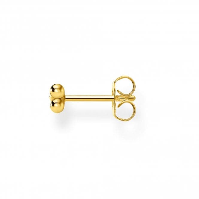 Yellow Gold Dot Single Ear Stud H2140 - 413 - 39Thomas Sabo Charm Club CharmingH2140 - 413 - 39