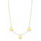 Yellow Gold Engravable Coin Necklace 3 Pendants KE1959 - 413 - 39 - L45vThomas Sabo Sterling SilverKE1959 - 413 - 39 - L45v