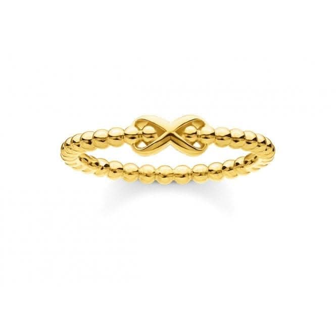 Yellow Gold Infinity Knot Ring TR2320 - 413 - 39Thomas Sabo Charm Club CharmingTR2320 - 413 - 39 - 48