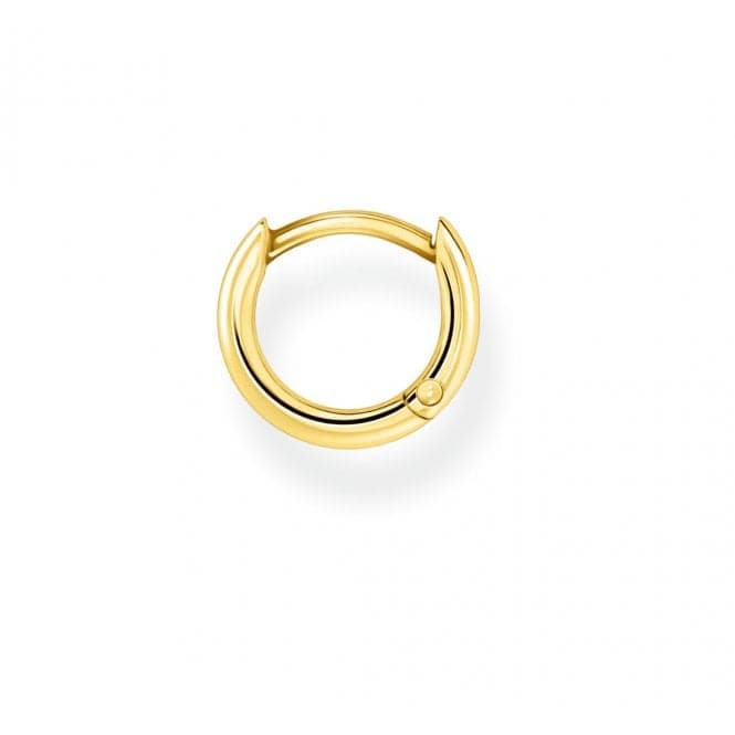 Yellow Gold Mini Hoop Single Earring 12mm CR660 - 413 - 39Thomas Sabo Charm Club CharmingCR660 - 413 - 39