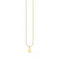 Yellow Gold Moon Necklace 45cm KE2053 - 413 - 39 - L45vThomas Sabo Charm Club CharmingKE2053 - 413 - 39 - L45v