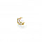 Yellow Gold Moon Single Ear Stud H2133 - 414 - 14Thomas Sabo Charm Club CharmingH2133 - 414 - 14