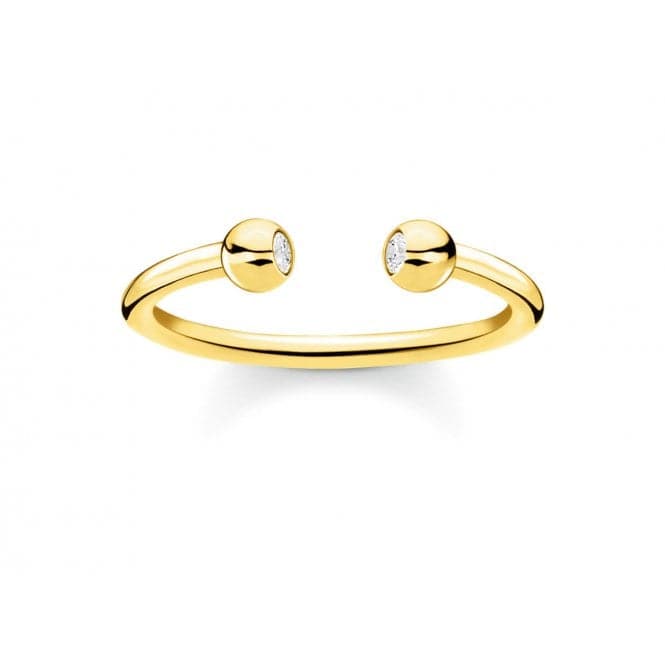 Yellow Gold Piercing Ring TR2319 - 414 - 14Thomas Sabo Charm Club CharmingTR2319 - 414 - 14 - 48