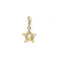 Yellow Gold Star Charm Pendant 1851 - 414 - 14Thomas Sabo Charm Club1851 - 414 - 14