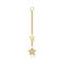 Yellow Gold Stars Earring Chain Pendant EP010 - 414 - 14Thomas Sabo Charm ClubEP010 - 414 - 14