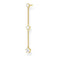 Yellow Gold Stone Chain Single Earring H2150 - 414 - 14Thomas Sabo Charm Club CharmingH2150 - 414 - 14