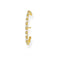 Yellow Gold Zirconia Arch Single Ear Stud H2155 - 414 - 14Thomas Sabo Charm Club CharmingH2155 - 414 - 14